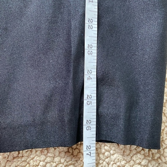 Counterparts Flat Front Black Pull-on Pants Buttons Elastic Waistband Size: XL - Picture 7 of 10